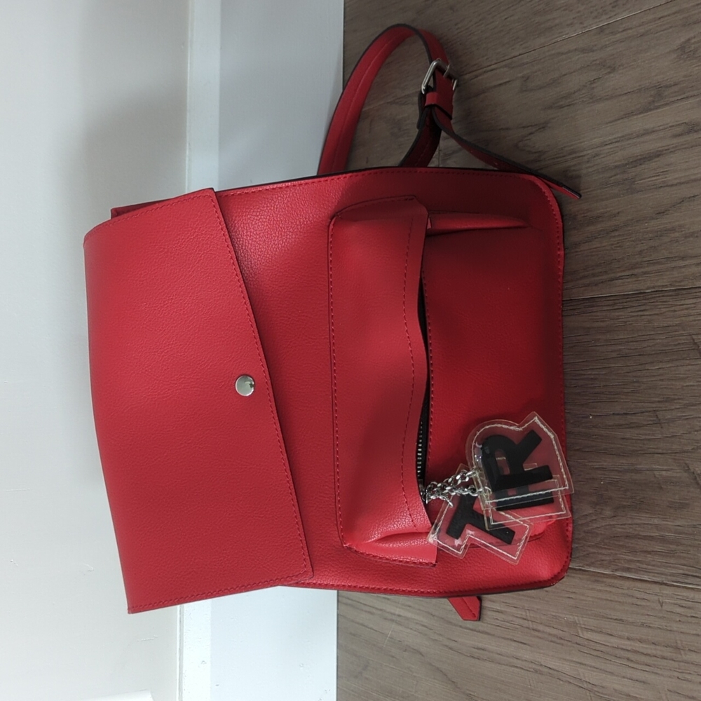 Zara Red backpack/purse